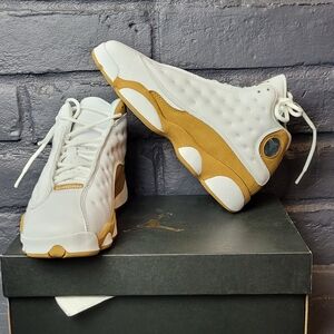 Air Jordan 13 Retro 2023 'Wheat' 414571-171 Leather Multi Size 6Y